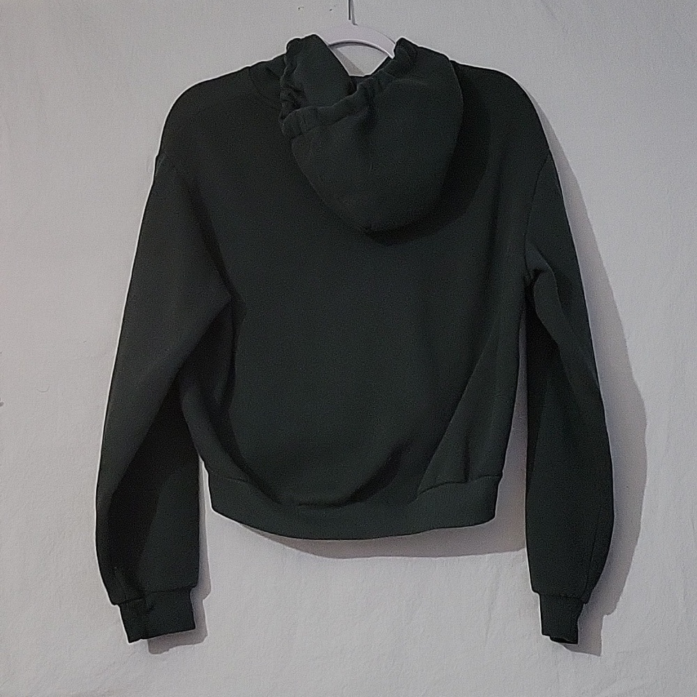 Hoodie H&M Divided Unisex Dark Green Size Large - Picture 6 of 7